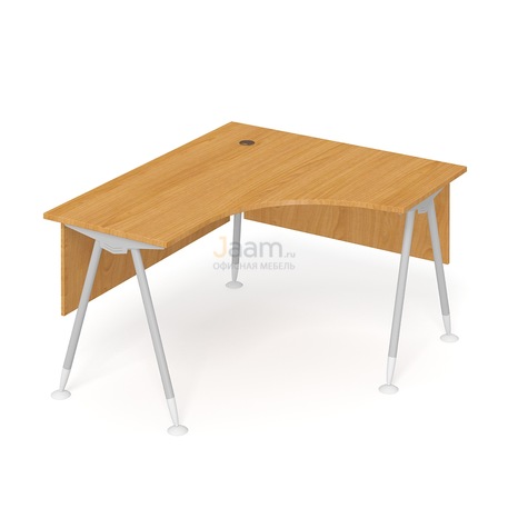 Мебель для персонала Стол эргономичный правый ПК-ССМ-СТЭ140Х120П/МКФ