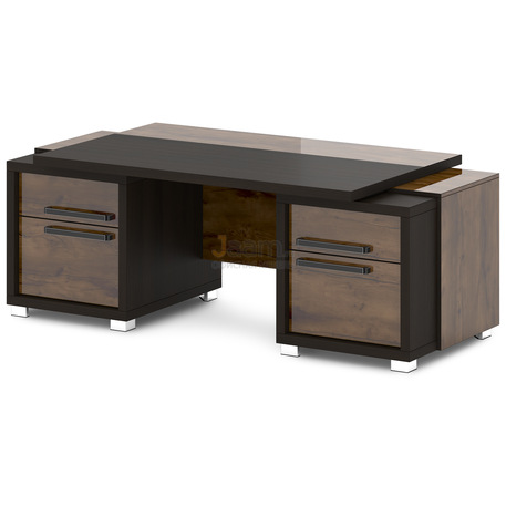 Кабинет руководителя Стол руководителя с двумя тумбами L-112