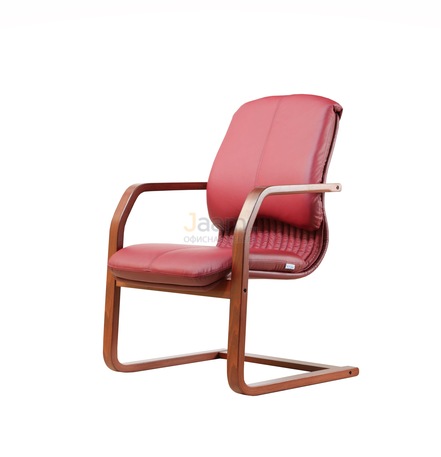 Кресло Мара/В Кожа стандартная/база дерево