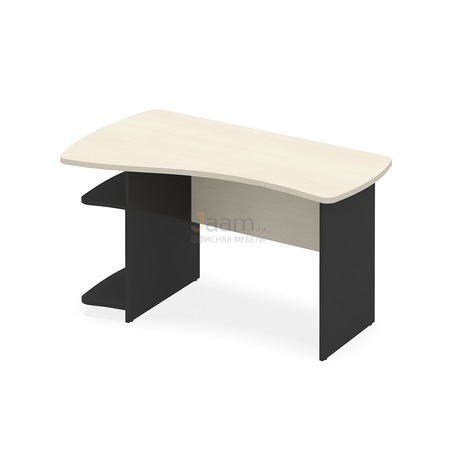 Мебель для персонала Стол рабочий левый ПК-СТС-СТА135Х80ЛПЛ2/Д