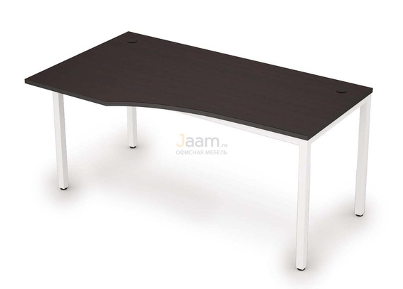 Мебель для персонала Стол криволинейный без экрана левый 6М.020