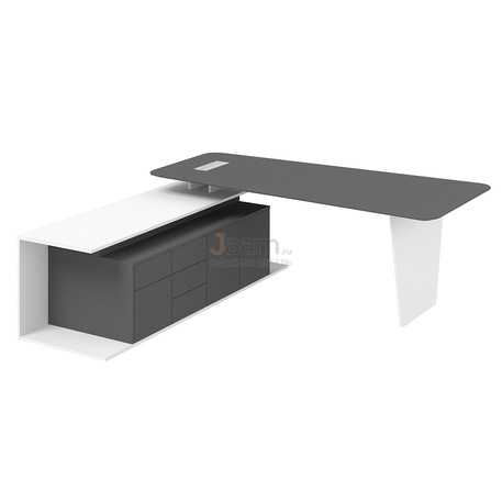 Кабинет руководителя Стол руководителя левый ПК-МИН-СТ210Х202Л/Д/18/1