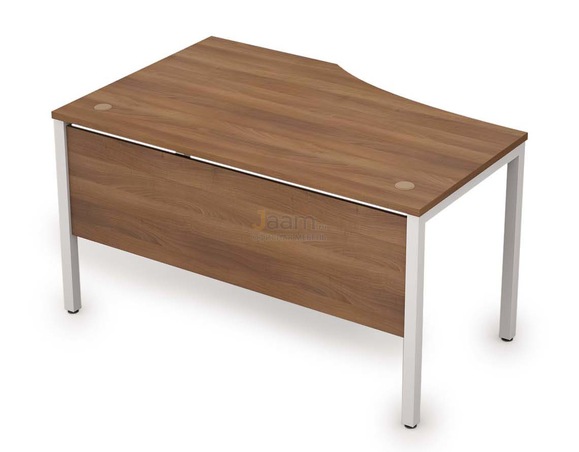 Мебель для персонала Стол криволинейный с экраном из ДСП правый 6МД.023