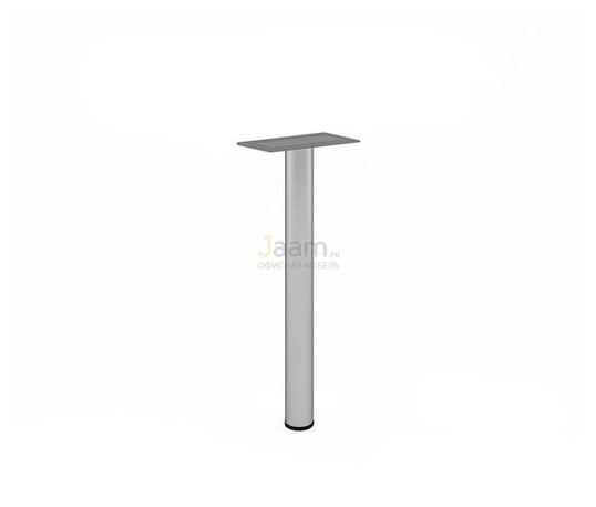 Мебель для персонала Опора металлическая серая для приставок и брифингов