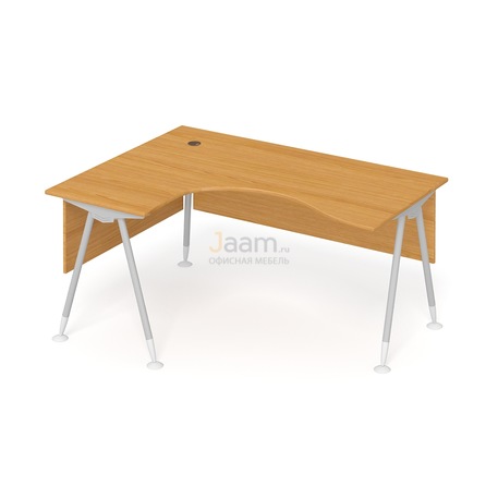 Мебель для персонала Стол эргономичный левый ПК-ССМ-СТЭ160Х120Л/МКФ