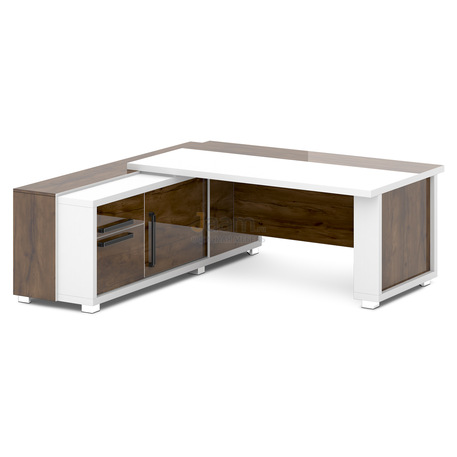 Кабинет руководителя Стол руководителя с тумбой-греденцией L-116пр/л