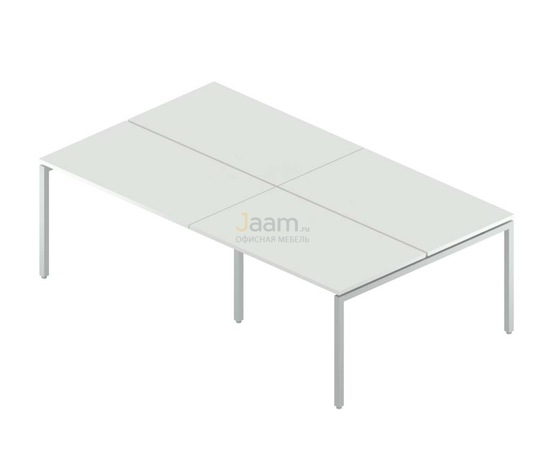Мебель для персонала Двойная группа сдвоенных столов RM-4(x4)+F-52