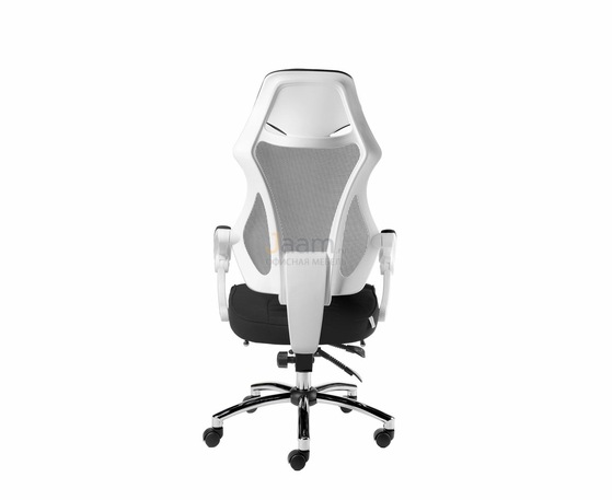 Кресло H-007 А black (white plastic)