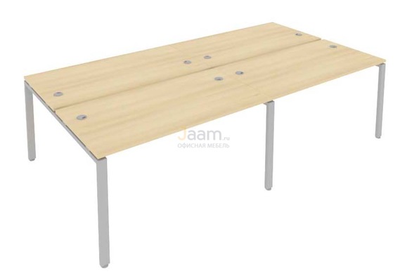 Мебель для персонала Рабочая станция на 4 раб.места Б.СМ-4.3