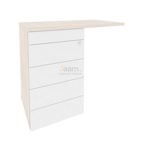 Мебель для персонала Офисная тумба приставная универсальная O.TPU-4 TIP