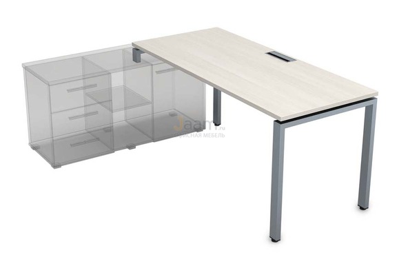 Мебель для персонала Стол для крепления на тумбу левый СТЛ-П.984