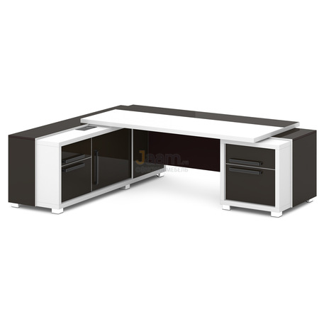 Кабинет руководителя Стол с тумбой и греденцией L-20пр/л