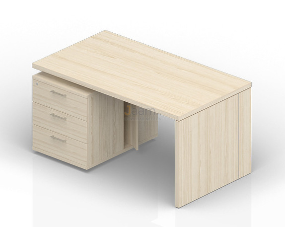 Кабинет руководителя Стол на опорной тумбе левый NR160T3G