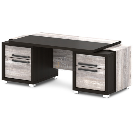 Кабинет руководителя Стол руководителя с двумя тумбами L-112