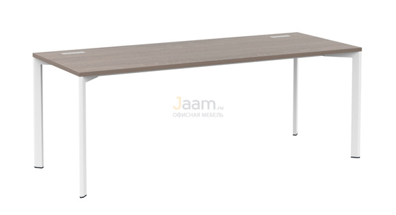 Мебель для персонала Стол на металлокарксе с заглушками G-34