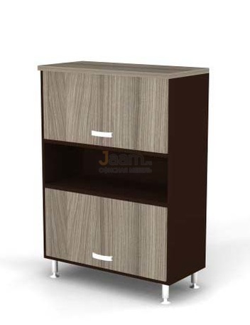 Мебель для персонала Шкаф открытый, 2 глухие лифт-двери BR81.0366