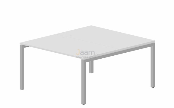 Мебель для персонала Составной стол на 2 рабочих места PEN2TG148 (4 громмета)