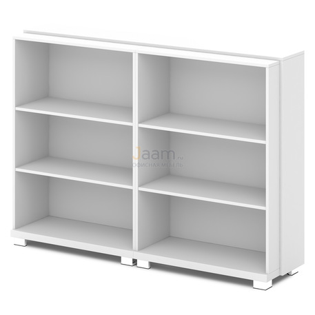 Кабинет руководителя Стеллаж средний двойной L-66