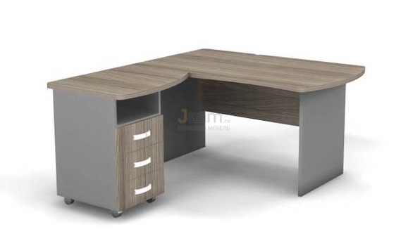 Мебель для персонала Угловое рабочее место левое L B174