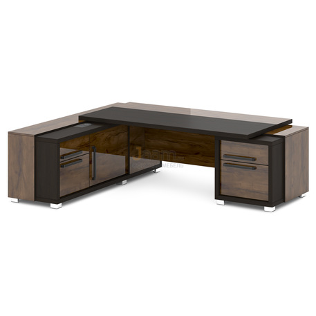 Кабинет руководителя Стол с тумбой и греденцией L-20пр/л