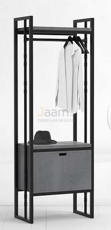 Мебель для персонала Гардероб OLD ZINGER МИКРОЦЕМЕНТ с ящиком