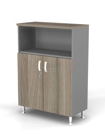 Мебель для персонала Шкаф комбинированный полуоткрытый BR81.0343