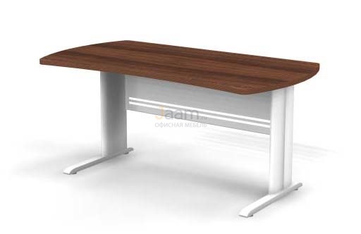 Мебель для персонала Стол прямой на L-обр. каркасе B158/1