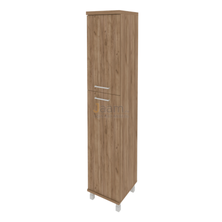 Кабинет руководителя Офисный шкаф высокий узкий правый KSU-1.8 Пр