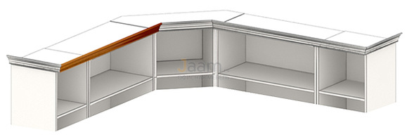 Кабинет руководителя Карниз ПК-ВР-КР142х8Л