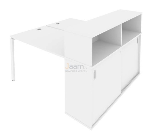 Мебель для персонала Рабочая станция с опорным шкафом-купе Б.РС-СШК-2.2