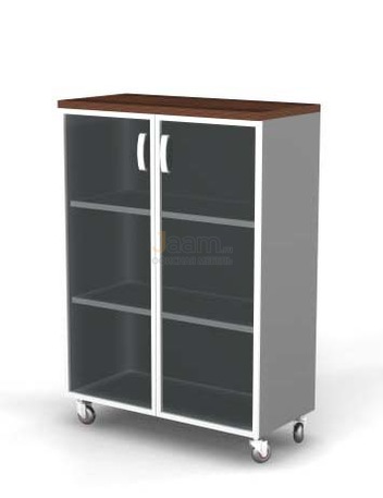 Мебель для персонала Шкаф стеклянные двери BR82.0349