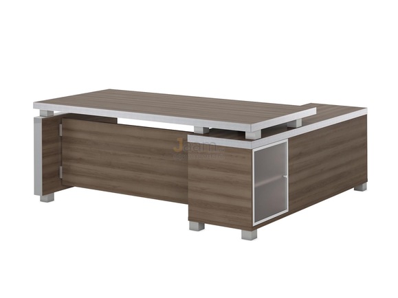Кабинет руководителя Стол руководителя 2200 с приставной тумбой EDV204