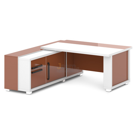 Кабинет руководителя Стол руководителя с греденцией L-111пр/л