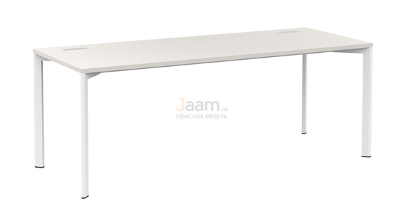 Мебель для персонала Стол на металлокарксе с заглушками G-34