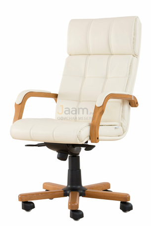 Кресло Верона/П кожа LUX стандарт/база дерево