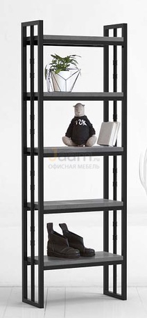 Мебель для персонала Стеллаж средний OLD ZINGER МИКРОЦЕМЕНТ