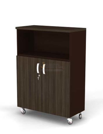 Мебель для персонала Шкаф мобильный комбинированный, полуоткрытый BR82.0343
