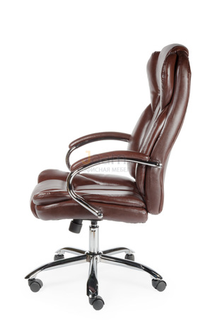 Кресло Верса H-1708 коричневая экокожа