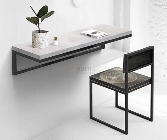 Мебель для персонала Стол-консоль METALFRAME МИКРОЦЕМЕНТ