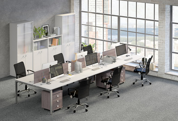 Мебель для персонала Metal System Style бенч-системы