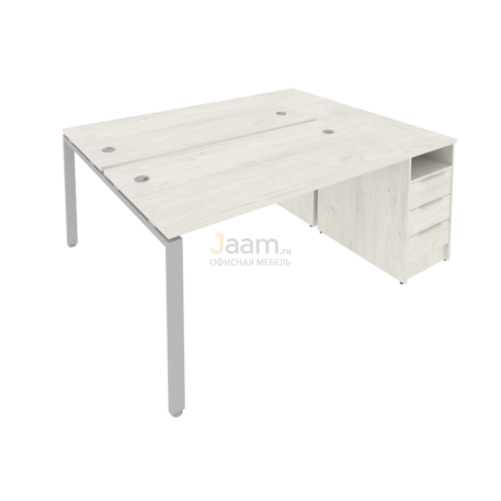 Мебель для персонала Рабочая станция с опорной тумбой Б.РС-СТП-2.3
