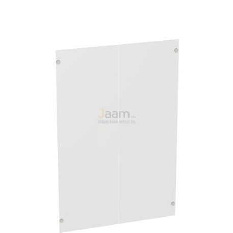 Мебель для персонала Двери стеклянные прозрачные (комплект) V-4.3