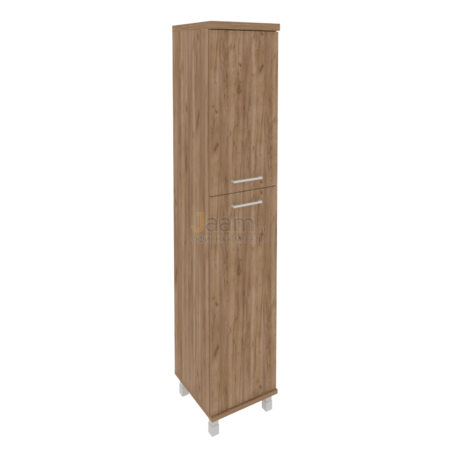 Кабинет руководителя Офисный шкаф высокий узкий левый KSU-1.8 Л