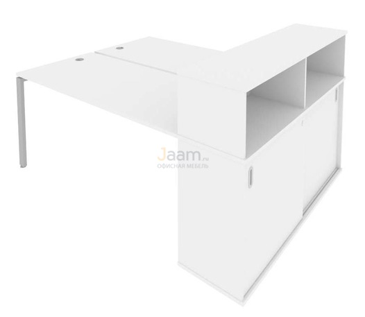 Мебель для персонала Рабочая станция с опорным шкафом-купе Б.РС-СШК-2.4