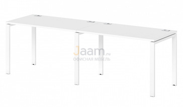 Мебель для персонала Линейный кластер на 2 рабочих места  S-131