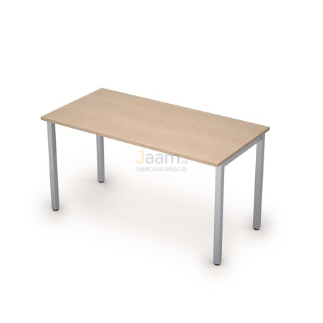 Мебель для персонала Стол прямолинейный на металлических опорах 2М.109