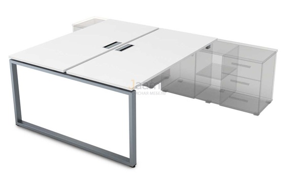 Мебель для персонала Бенч на 2 рабочих места СПБ-О.975