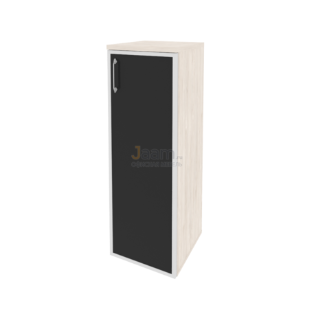 Мебель для персонала Офисный шкаф средний узкий правый O.SU-2.4RB(R)