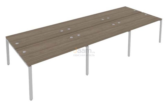 Мебель для персонала Рабочая станция на 6 раб.места Б.СМ-6.3