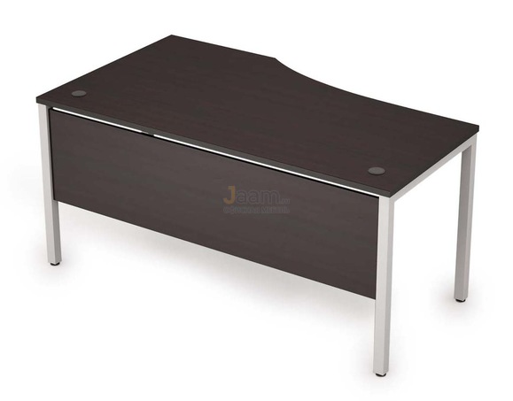 Мебель для персонала Стол криволинейный с экраном из ДСП правый 6МД.021